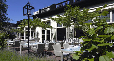 Terras van Fletcher Landgoed Hotel Avegoor